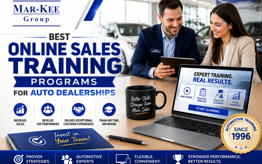 Best Online Sales Training Programs for Auto Dealerships