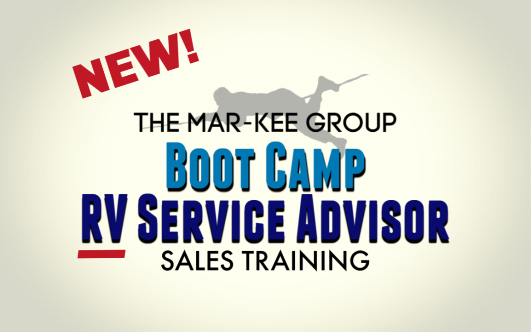 The Mar-Kee Group Offers Online Boot Camp Training Specifically for RV Service Advisors